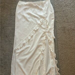 Princess Polly Trevally Ruffle Maxi Skirt